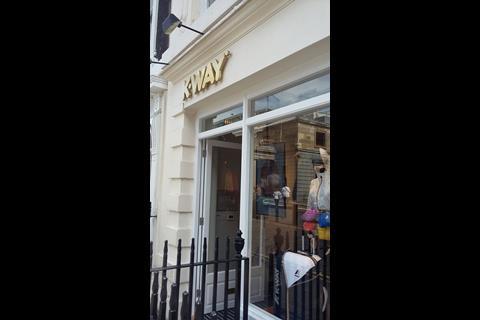 K-Way, Covent Garden – shop frontage